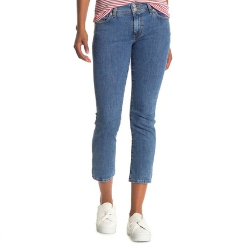 NEW HUDSON Jeans Ginny Cropped Straight Leg Jeans